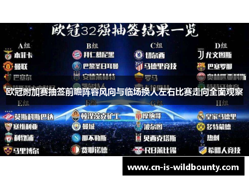 欧冠附加赛抽签前瞻阵容风向与临场换人左右比赛走向全面观察